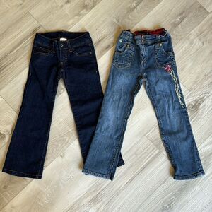 ROCAWEAR & Faded Glory Bootcut Jeans Bundle Set Size 4
